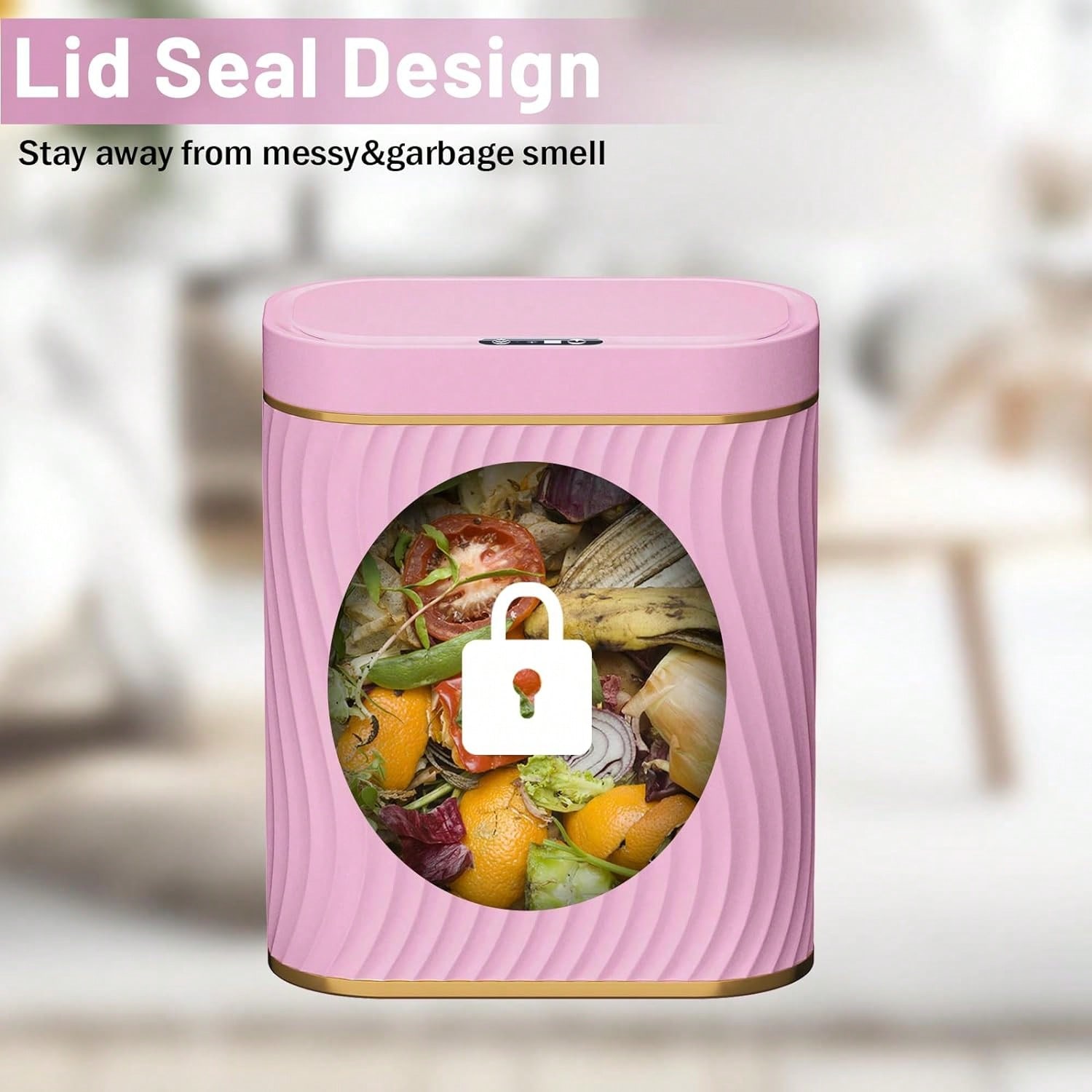 Smart Motion Sensor Trash Can, - Commercial Kitchen Bin recension och pris