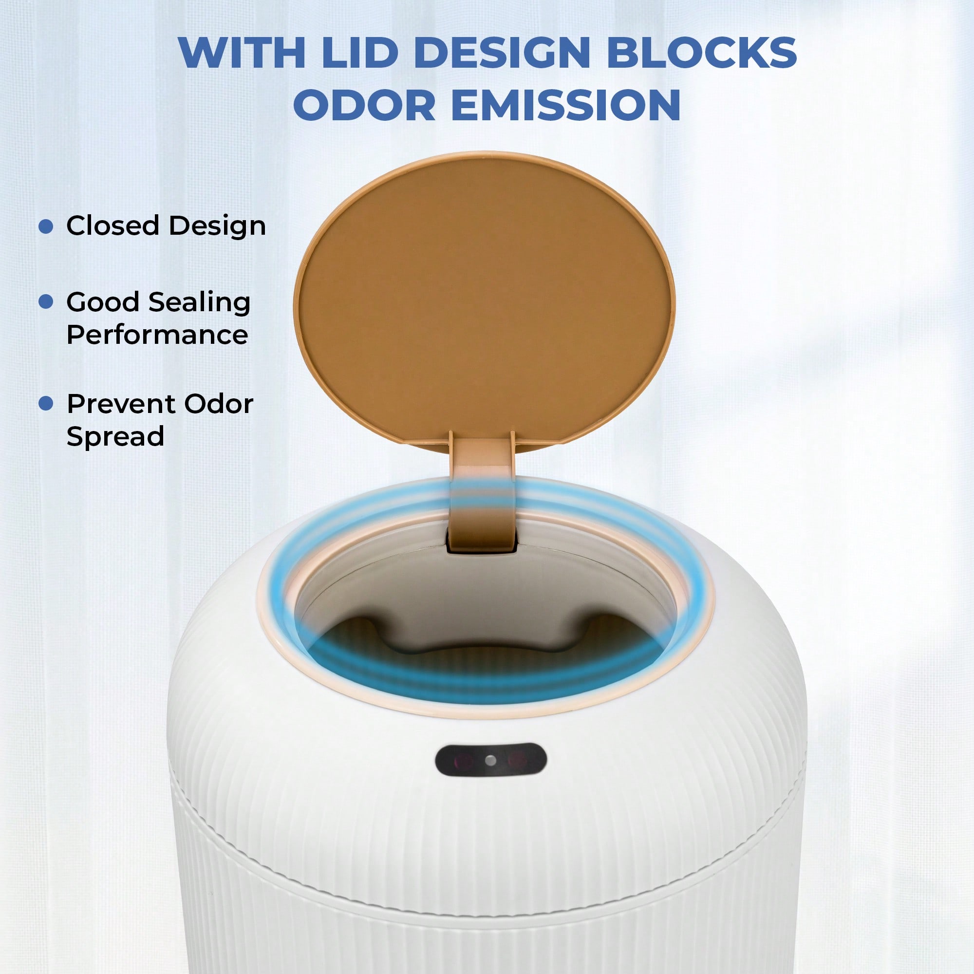 Motion Sensor Trash Can with L - Commercial Kitchen Bin recension och pris