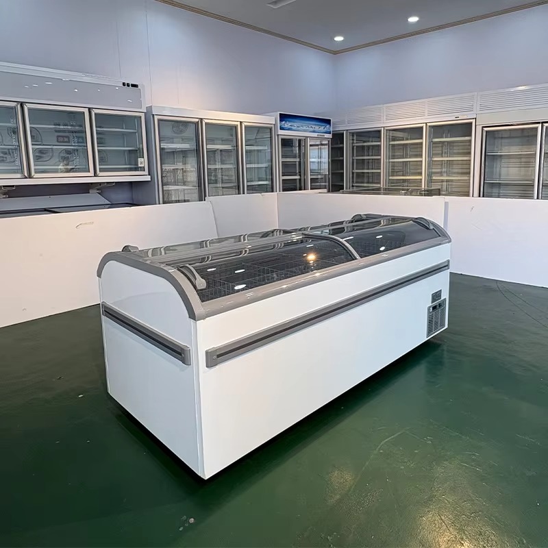 Glass Top Chest Freezer With R - Commercial Chest Freezer recension och pris