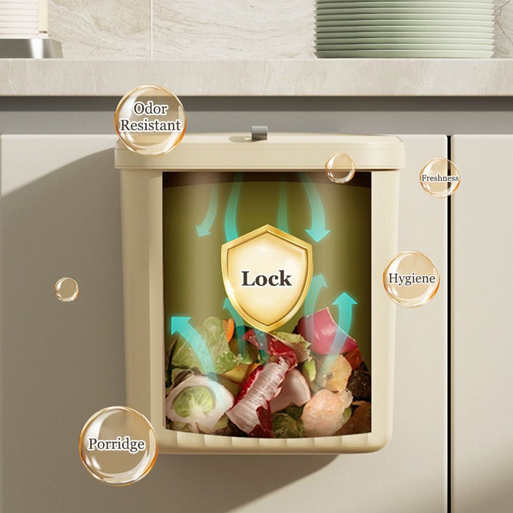 1Pcs New Cabinet Compost Trash - Commercial Kitchen Bin recension och pris